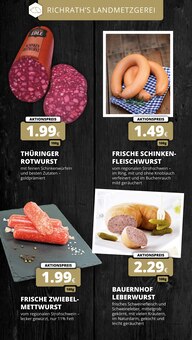 Wurst im REWE Prospekt "Dein Markt" mit 25 Seiten (Köln)