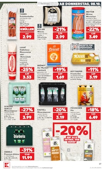 Wasser im aktuellen Kaufland Prospekt (Düsseldorf) Wasser im Kaufland Prospekt "Hier bin ich richtig" mit 70 Seiten (Düsseldorf)