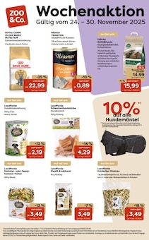 Katzenfutter im aktuellen ZOO und Co. Prospekt (Mannheim) Katzenfutter im ZOO und Co. Prospekt "Wochenaktion" mit 1 Seiten (Mannheim)