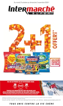 Catalogue Intermarché Super de la semaine "TOUT VOTRE MAGASIN CONTRE LA VIE CHÈRE" avec 1 pages, valide du 21/10/2025 au 02/11/2025 pour Jeumont et alentours Prospectus Intermarché Super de la semaine "TOUT VOTRE MAGASIN CONTRE LA VIE CHÈRE" avec 1 pages, valide du 21/10/2025 au 02/11/2025 pour Jeumont et alentours