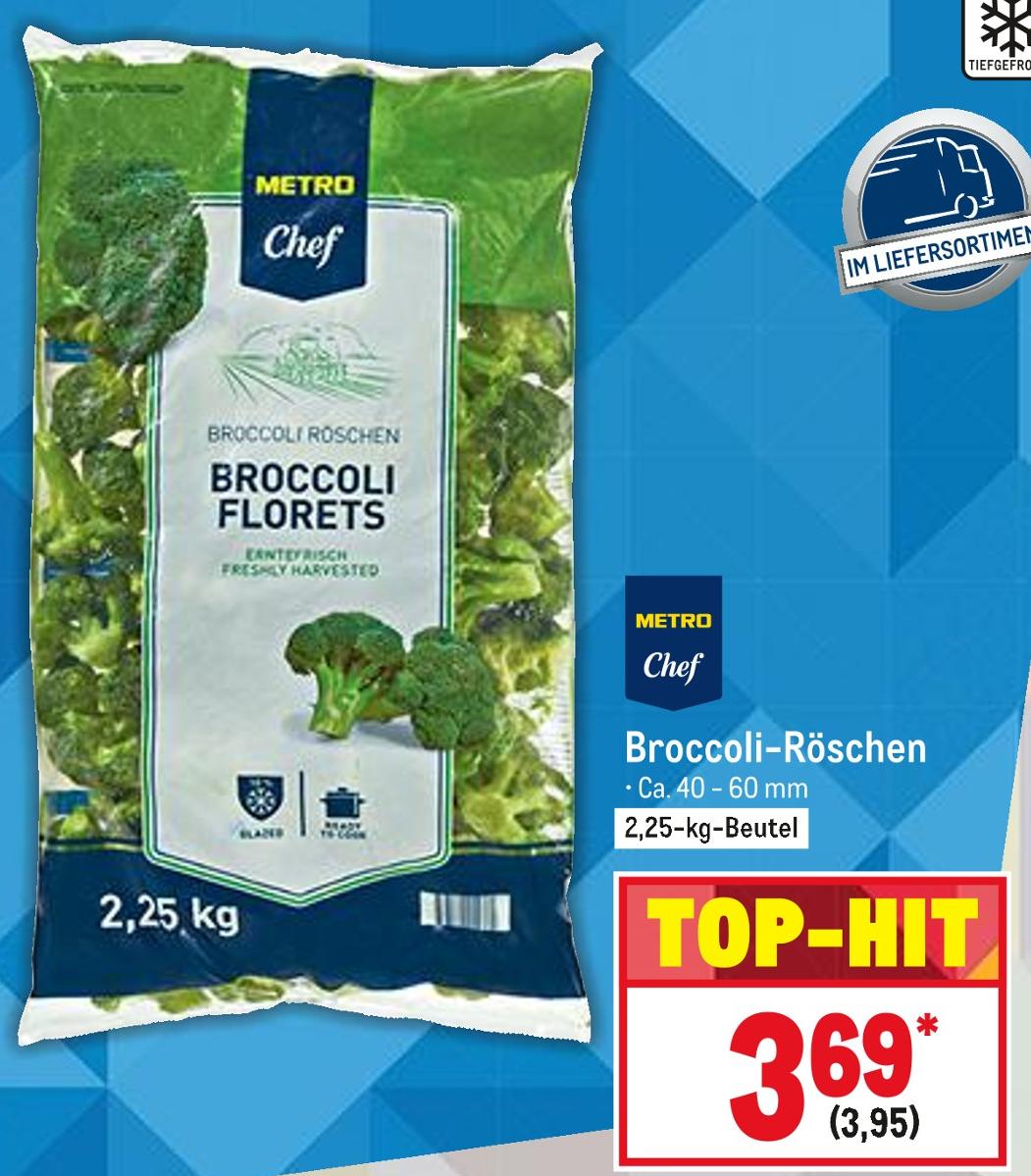 Metro Crailsheim - Broccoli-Röschen Broccoli-Röschen Angebot bei Metro Crailsheim im Prospekt Gastro-Journal