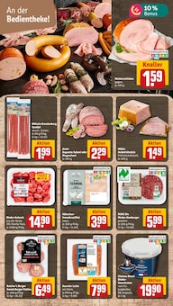 Fleisch im aktuellen REWE Prospekt (Mainz) Fleisch im REWE Prospekt "Dein Markt" mit 18 Seiten (Mainz)