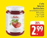 Naturrein Konfitüre Extra bei nah und gut im Auerbach Prospekt für 2,99 €