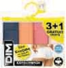 Lot de 3 slips ou boxers femme ecodim - DIM - Super U à Montpellier Lot de 3 slips ou boxers femme ecodim - DIM en promo chez Super U Montpellier à 11,50 €