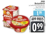 Minis Brotaufstrich im EDEKA Prospekt Minis Brotaufstrich von popp im aktuellen EDEKA Prospekt für 0,99 €