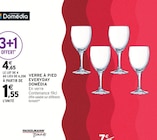 Verre à pied Everyday - Domédia en promo chez Intermarché Super Verre à pied Everyday - Domédia dans le catalogue Intermarché Super