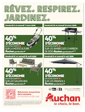 Prospectus Auchan Hypermarché "VIVEZ VOTRE JARDIN." en cours à Arles, Page 40 Catalogue Auchan Hypermarché en cours à Arles, "VIVEZ VOTRE JARDIN.", Page 40