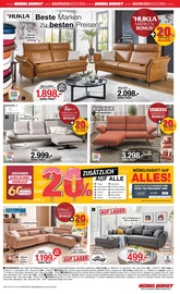 Ecksofa im Möbel Borst Prospekt in Ulm Aktueller Möbel Borst Prospekt mit Ecksofa, "JUBILÄUMSVERKAUF", Seite 9