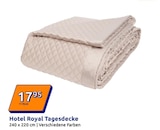 Tagesdecke Angebote von Hotel Royal bei Action Dinslaken für 17,95 €