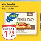 Spezialität im Angebot bei GLOBUS in Gera Spezialität Angebote von Wasa bei GLOBUS Gera für 1,79 €