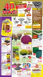 Gartentisch im Jawoll Prospekt in Minden Aktueller Jawoll Prospekt mit Gartentisch, "Sonderposten-Märkte", Seite 1