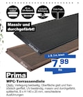 WPC-Terrassendiele Angebote von Prima bei Bauzentrum Borgers Kleve für 7,99 €