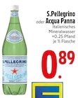 S.Pellegrino im EDEKA Prospekt S.Pellegrino von S.Pellegrino im aktuellen EDEKA Prospekt für 0,89 €