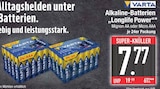 Alkaline-Batterien Longlife Power Mignon AA im Angebot bei EDEKA in Augsburg Alkaline-Batterien Longlife Power Mignon AA Angebote von Varta bei EDEKA Augsburg für 7,77 €