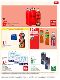 Prix et réduction Volvic dans le prospectus Auchan Hypermarché en cours Offre Volvic dans le catalogue Auchan Hypermarché du moment à la page 23
