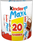 Kinder maxi en promo chez Lidl Kinder maxi dans le catalogue Lidl