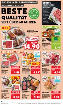 Hackfleisch im Kaufland Prospekt "Aktuelle Angebote" mit 60 Seiten (Bielefeld)
