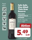 Vina Albali Tinto Gran Reserva im Angebot bei combi in Lippstadt Vina Albali Tinto Gran Reserva Angebote von Felix Solis bei combi Lippstadt für 5,49 €