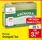 Grüngold Tee bei Zimmermann im Seelze Prospekt für 3,97 €