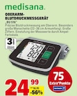 OBERARM-BLUTDRUCKMESSGERÄT Angebote von medisana bei Marktkauf Nürtingen für 24,99 €