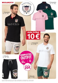 Herren Poloshirt Angebot im Woolworth Prospekt, gültig von 27.06.2025 bis 07.07.2025 Herren Poloshirt Angebot im aktuellen Woolworth Prospekt auf Seite 20