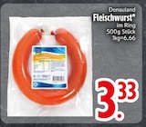 Fleischwurst von DonauLand im aktuellen EDEKA Prospekt für 3,33 €