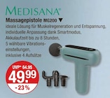 Massagepistole MG200 im V-Markt Prospekt Massagepistole MG200 von Medisana im aktuellen V-Markt Prospekt fĂŒr 49,99 âŹ