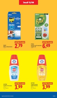 Promotion Entretien Maison dans le prospectus Lidl, valable du 13/08/2026 au 19/08/2026 Promo Entretien Maison dans le catalogue Lidl du moment à la page 25
