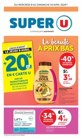 Prospectus Supermarchés Super U en cours à Barby et alentours, "Super U", 56 pages, 08/04/2026 - 19/04/2026 Catalogue Supermarchés Super U en cours à Barby et alentours, "Super U", 56 pages, 08/04/2026 - 19/04/2026