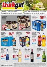 Aktueller Trinkgut Discounter Prospekt für Cham 16.06.2025 - 21.06.2025 Trinkgut Prospekt für Cham mit 4 Seiten