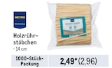 Holzrührstäbchen von Metro Professional im aktuellen Metro Prospekt für 2,96 €