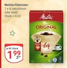 Aktuelle Melitta Angebote bei GLOBUS in Bochum Aktuelles Filtertüten naturbraun Angebot bei GLOBUS in Bochum ab 1,99 €