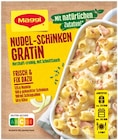 Fix Nudel-Schinken Gratin im REWE Prospekt Fix Nudel-Schinken Gratin von Maggi im aktuellen REWE Prospekt für 0,49 €