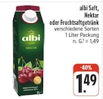 Saft Kirsche bei nah und gut im Prospekt "" für 1,49 €