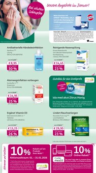 Nasenspray im aktuellen mea - meine apotheke Prospekt (Lübeck) Nasenspray im mea - meine apotheke Prospekt "Unsere Januar-Angebote" mit 4 Seiten (Lübeck)