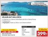 Urlaub auf Mallorca - 5 Nächte im 4-Sterne-Hotel Bahia del Sol in Santa Ponsa Angebote bei Netto Marken-Discount Bochum für 399,00 €