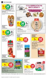 Promos Salade verte dans le catalogue "34% EN AVANTAGE CARTE" de Intermarché Hyper à la page 22