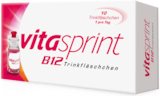 B12 Trinkfläschchen von vitasprint im aktuellen budni Prospekt