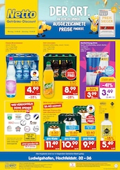 Bier im Netto Marken-Discount Prospekt in Frankenthal Aktueller Netto Marken-Discount Prospekt mit Bier, "DER ORT, AN DEM DU IMMER AUSGEZEICHNETE PREISE FINDEST.", Seite 1