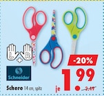 Schere von Schneider für 1,99 € bei Mäc-Geiz im Angebot Schere von Schneider im aktuellen Mäc-Geiz Prospekt