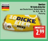 10 frische dicke Eier Angebote von Kwetters bei Marktkauf Hof für 2,99 €