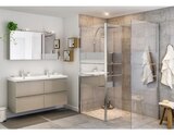 Paroi de douche latérale "Beloya" l.90 cm en verre effet miroir - GoodHome dans le catalogue Brico Dépôt