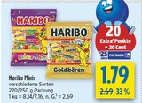 Minis Kinder-Party im Angebot bei diska in Coburg Minis Kinder-Party Angebote von Haribo bei diska Coburg für 1,79 €