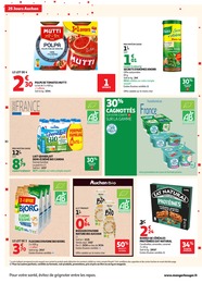 Prix et réduction Lait Bio dans le prospectus Auchan Hypermarché en cours Offre Lait Bio dans le catalogue Auchan Hypermarché du moment à la page 30