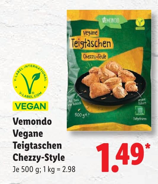 Vegane Teigtaschen Cheezy-Style