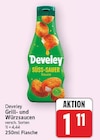 Grill- und Würzsaucen von Develey für 1,11 € bei E center im Angebot Grill- und Würzsaucen von Develey im aktuellen E center Prospekt