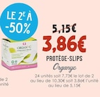 Protège-slips - ORGANYC en promo chez Naturalia Protège-slips - ORGANYC dans le catalogue Naturalia