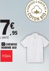 Chemise Homme Bio - Tissaia à 7,95 € dans le catalogue E.Leclerc