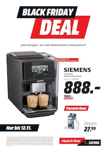 Kaffeevollautomat im aktuellen MediaMarkt Saturn Prospekt (Bottrop) Kaffeevollautomat im MediaMarkt Saturn Prospekt "HEIMGESUCHT VON UNHEIMLICHEN DEALS" mit 43 Seiten (Bottrop)