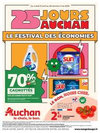 Prospectus Auchan Hypermarché à Noisy-le-Grand "25 JOURS AUCHAN", 36 pages, 21/04/2026 - 03/05/2026